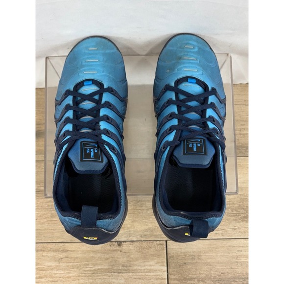 Nike Air VaporMax Plus Men's Running Shoes Blue Size 9.5 - Picture 5 of 10